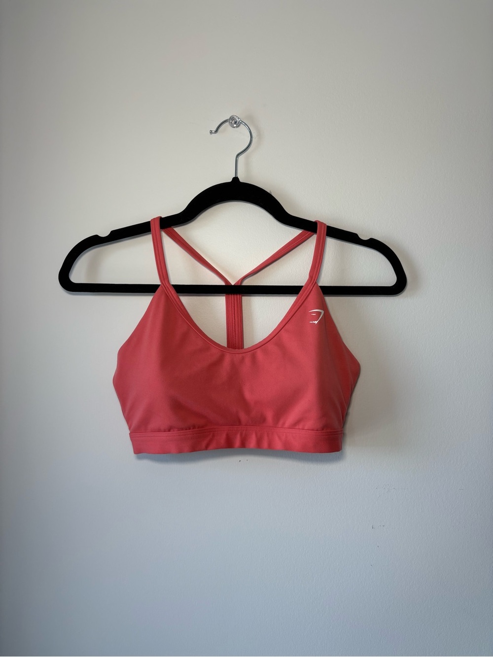 Gymshark Coral-Strap Lightweight Sports Bra